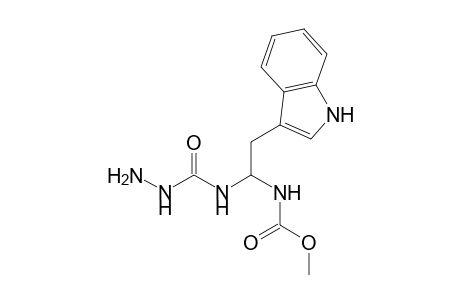 4-[1-(Methoxycarbonylamino)-2-(1H-indol-3-yl)ethyl]semicarbazide