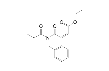 (Z)-Ethyl 4-oxo-4-(N-benzylisobutylamido)but-2-enoate