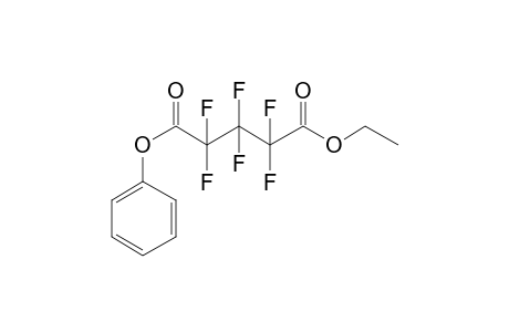 4-Carbethoxyhexafluorobutyric acid, phenyl ester