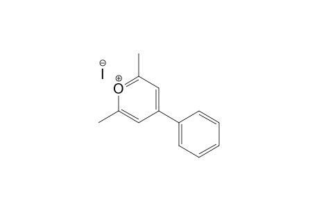 Pyrylium, 2,6-dimethyl-4-phenyl-, iodide