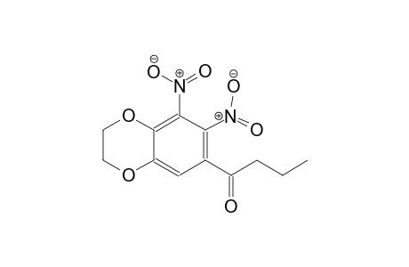 Butan-1-one, 1-(2,3-dihydro-7,8-dinitro-1,4-benzodioxin-6-yl)-