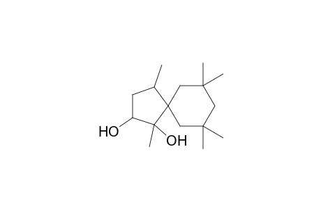 1,4,7,7,9,9-Hexamethyl-spiro[4,5]decane-1,2-diol