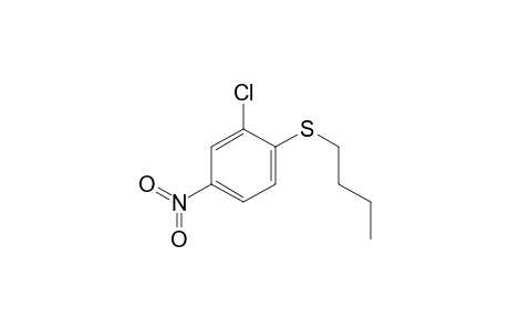 1-(butylthio)-2-chloro-4-nitro-benzene