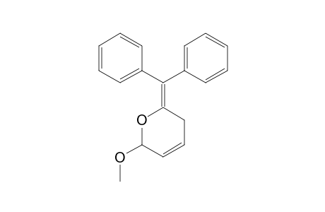 2-METHOXY-6-DIPHENYLMETHYLIDENE-2,5-DIHYDROPYRAN