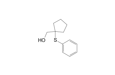 Cyclopentanemethanol, 1-(phenylthio)-