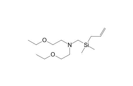 Ethanamine, N-[(dimethyl-2-propenylsilyl)methyl]-2-ethoxy-N-(2-ethoxyethyl)-