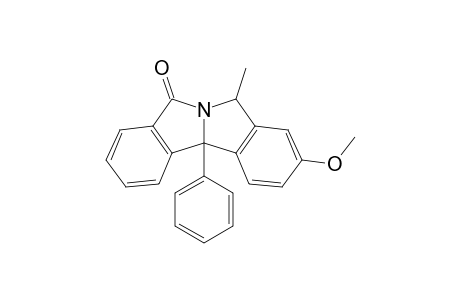 9-Methoxy-7-methyl-11b-phenyl-7,11b-dihydro-5H-isoindolo[1,2-a]isoindol-5-one