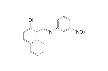1-[N-(m-nitrophenyl)formimidoyl]-2-naphthol