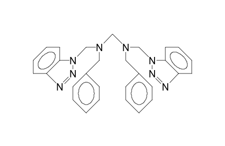 N,N'-Bis(benzotriazol-1-yl-methyl)-N,N'-dibenzyl-methanediamine