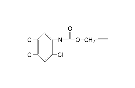2,4,5-trichlorocarbanilic acid, allyl ester