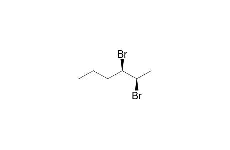 (2R,3R)-2,3-bis(bromanyl)hexane