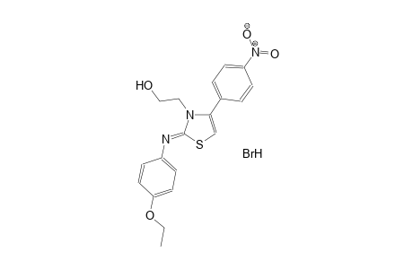 3-thiazoleethanol, 2-[(4-ethoxyphenyl)imino]-2,3-dihydro-4-(4-nitrophenyl)-, monohydrobromide