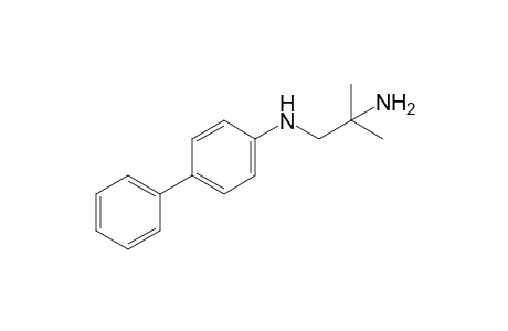 (2-amino-2-methyl-propyl)-(4-phenylphenyl)amine