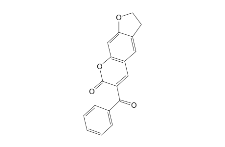 alpha-BENZOYL-2,3-DIHYDRO-6-HYDROXY-5-BENZOFURANACRYLIC ACID, delta-LACTONE