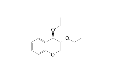 trans-3,4-Diethoxy-3,4-dihydro-2H-chromene