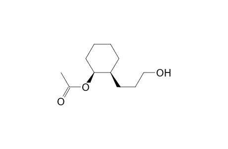 Cyclohexanepropanol, 2-(acetyloxy)-, cis-