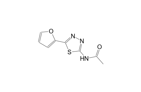 N-[5-(2-furyl)-1,3,4-thiadiazol-2-yl]acetamide