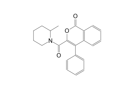 3-[(2-methyl-1-piperidinyl)carbonyl]-4-phenyl-1H-isochromen-1-one