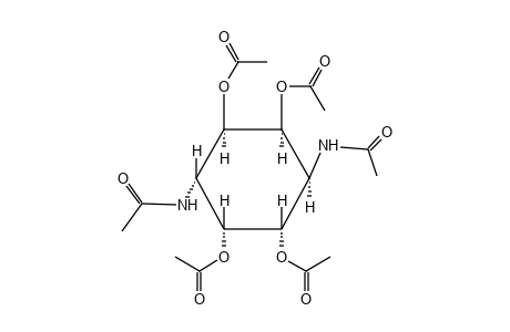 N,N'-(2,3,5,6-TETRAHYDROXY-1,4-CYCLOHEXYLENE)BISACETAMIDE, TETRAACETATE