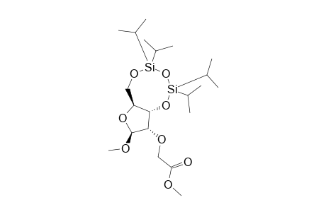 METHYL-2-O-(METHOXYCARBONYLMETHYL)-3,5-O-(1,1,3,3-TETRAISOPROPYLDISILOXANE-1,3-DIYL)-BETA-D-RIBOFURANOSIDE