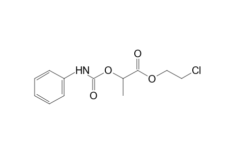 lactic acid, 2-chloroethyl ester, carbanilate