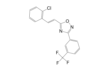 1,2,4-oxadiazole, 5-[(E)-2-(2-chlorophenyl)ethenyl]-3-[3-(trifluoromethyl)phenyl]-