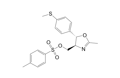 (4S,5S)-2-Methyl-5-[4-(methylthio)phenyl]-4-tosyloxymethyl-2-oxazoline