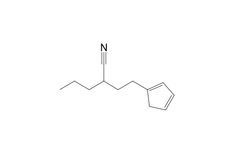 1,3-Cyclopentadiene-1-butanenitrile, .alpha.-propyl-