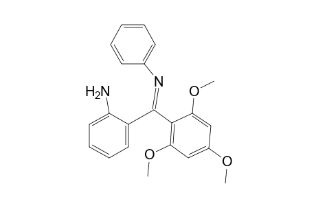 Benzenamine, 2-[(phenylimino)(2,4,6-trimethoxyphenyl)methyl]-
