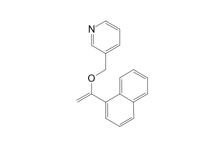 3-[ 1'-( 1"-Naphthyl)ethenyloxymethyl]pyridine