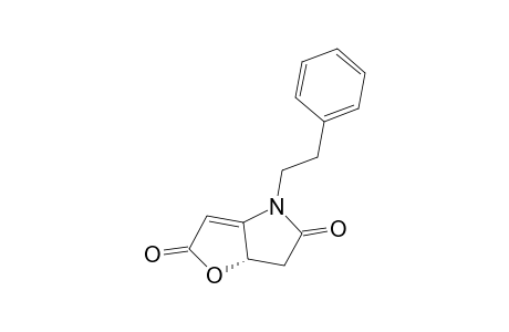 4-[2'-Phenylethyl]-6,6a-dihydo-4H-furo[3,2-b]pyrrole-2,5-dione