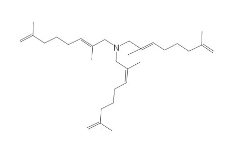 (2E)-N,N-Bis[(2E)-2,7-dimethyl-2,7-octadienyl]-2,7-dimethyl-2,7-octadien-1-amine
