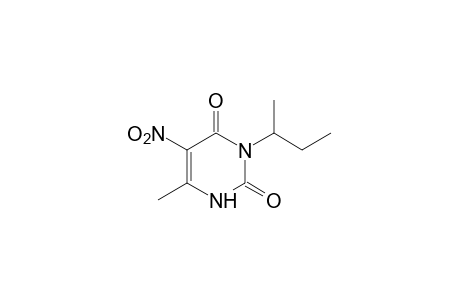 3-sec-butyl-6-methyl-5-nitrouracil
