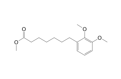 Benzeneheptanoic acid, 2,3-dimethoxy-, methyl ester