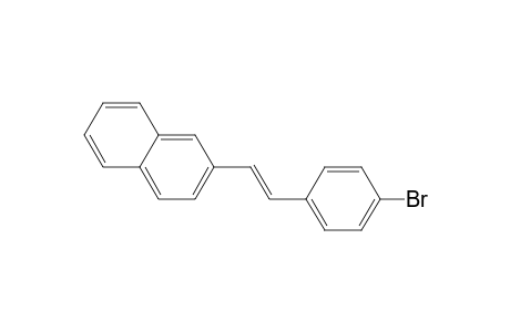 (E)-1-(p-Bromophenyl)-2-(2'-naphthyl)-ethylene