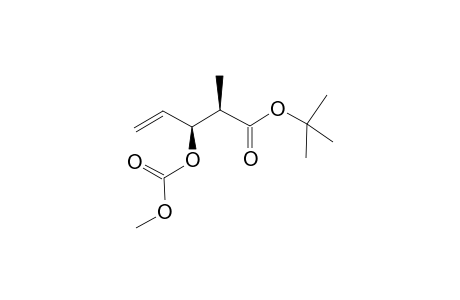 syn-3-(Methoxycarbonyloxy)-2-methylpent-4-enoic acid 1',1'-Dimethylethyl ester