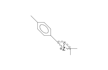 1-(4-Methyl-phenyl)-3-methyl-but-2-enyl cation