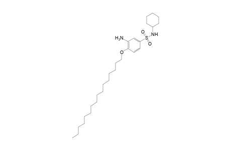 N^1-CYCLOHEXYL-4-(HEXADECYLOXY)METANILAMIDE