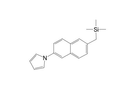 1-(6-((Trimethylsilyl)methyl)naphthalen-2-yl)-1H-pyrrole