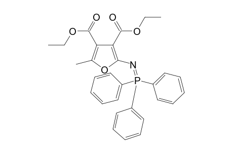 N-(3,4-diethoxycarbonyl-5-methylfuran-2-yl)iminotriphenylphosphorane