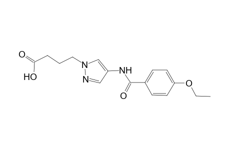 1H-Pyrazole-1-butanoic acid, 4-[(4-ethoxybenzoyl)amino]-