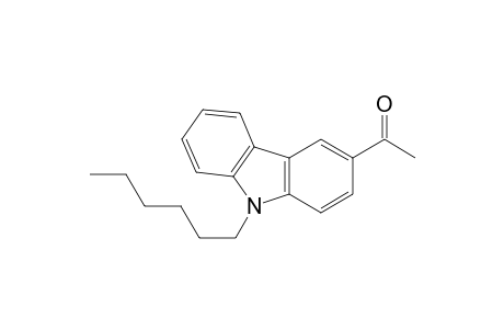 1-Ethanone, 1-(9-hexyl-9H-carbazol-3-yl)-