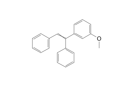 1,2-diphenyl-1-(m-methoxyphenyl)ethylene