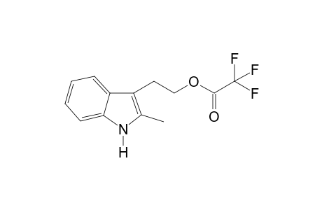 2-Methyl-1H-indole-3-ethanol TFA (O)