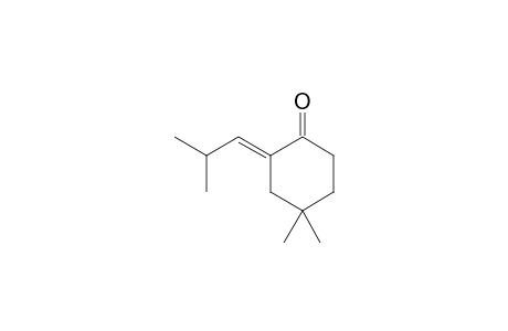 (2E)-4,4-dimethyl-2-(2-methylpropylidene)-1-cyclohexanone