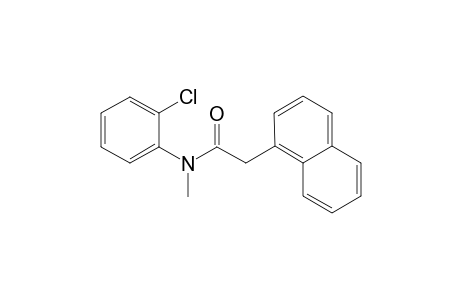 N-(2-Chlorophenyl)-N-methyl-2-(naphthalen-1-yl)acetic acid amide