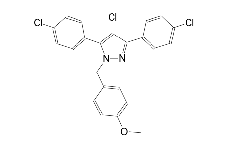 4-chloro-3,5-bis(4-chlorophenyl)-1-(4-methoxybenzyl)-1H-pyrazole