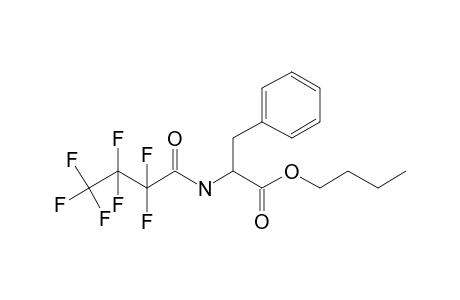 L-Phenylalanine, N-heptafluorobutyryl-, butyl ester