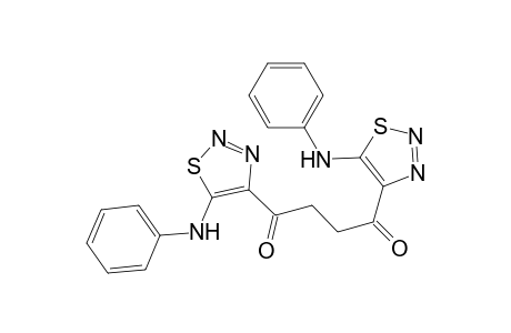 1,4-Diketo-1,4-bis(5-phenylamino-1,2,3-thiazol-4-yl)butane