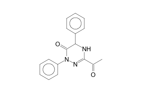 3-Acetyl-1,5-diphenyl-4,5-dihydro-1H-[1,2,4]triazin-6-one